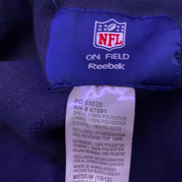 NFL Reebok Rams On Field Jacket - Picture 3 of 7